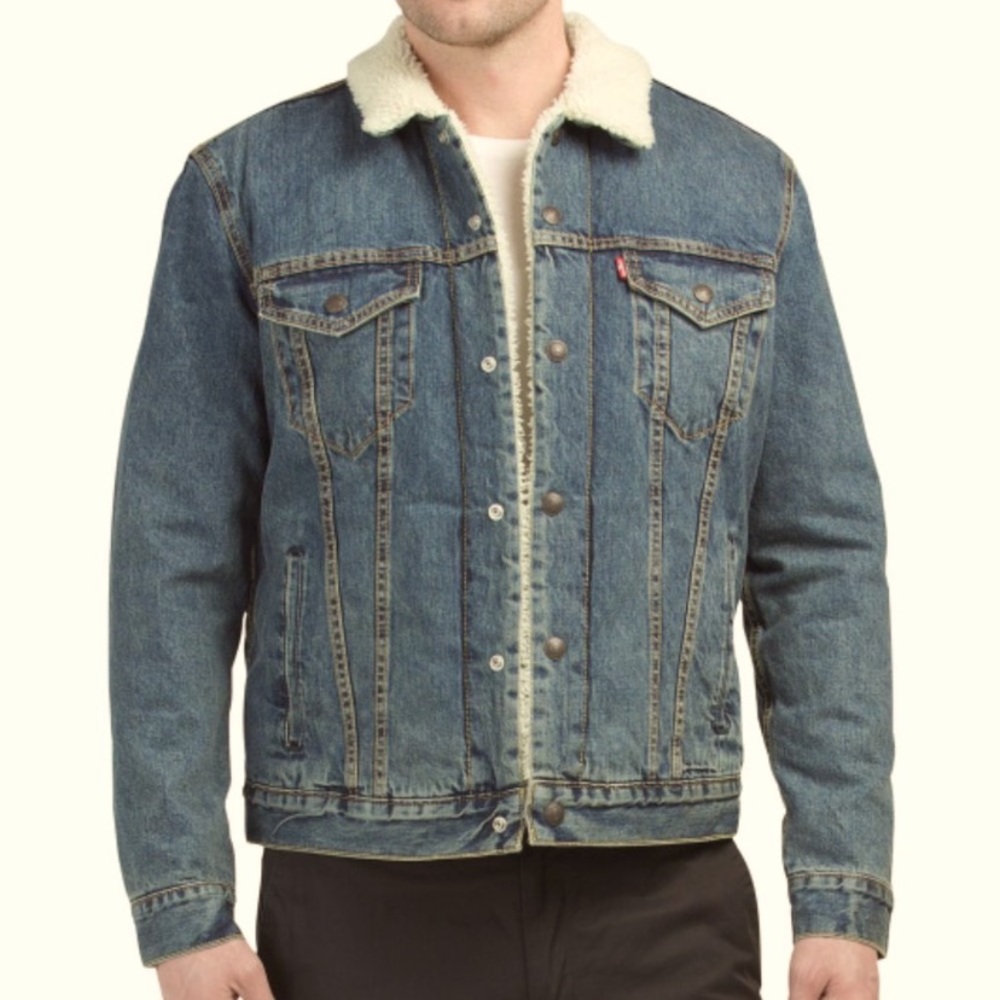 Levi’s Strauss sherpa trucker jacket